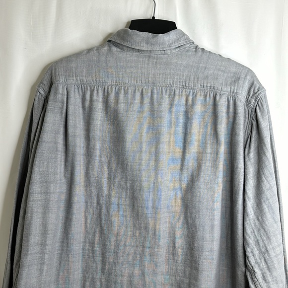 Eddie Bauer Classic Fit TXL Long Sleeve Button Up Shirt - Picture 9 of 9